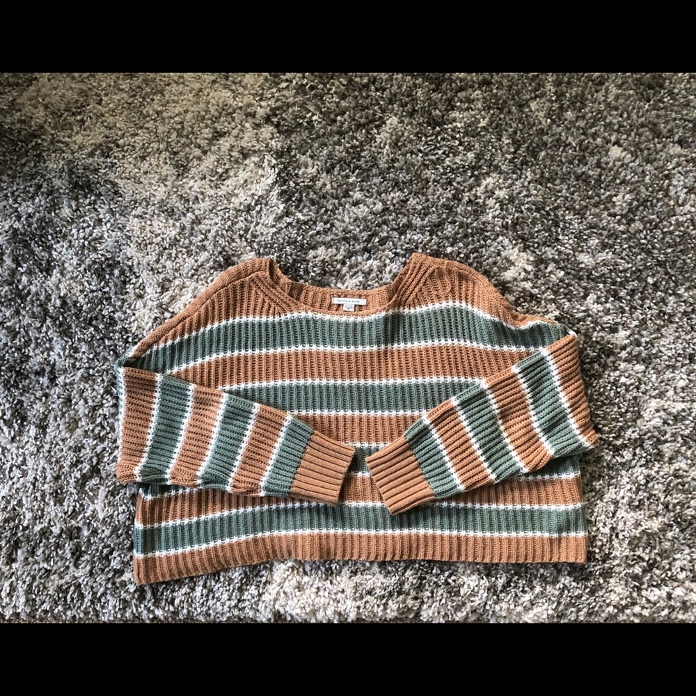 American eagle short boxy sweater